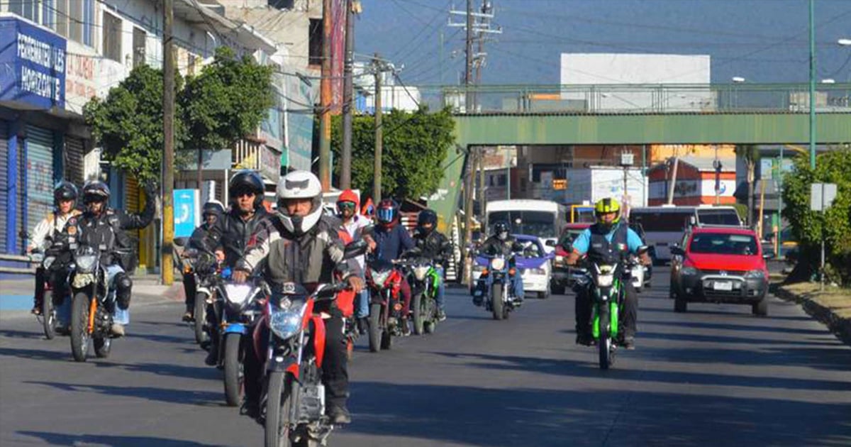 motociclista en morelos