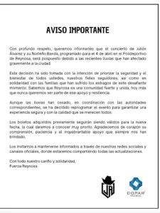 Imagen tomada de Instagram